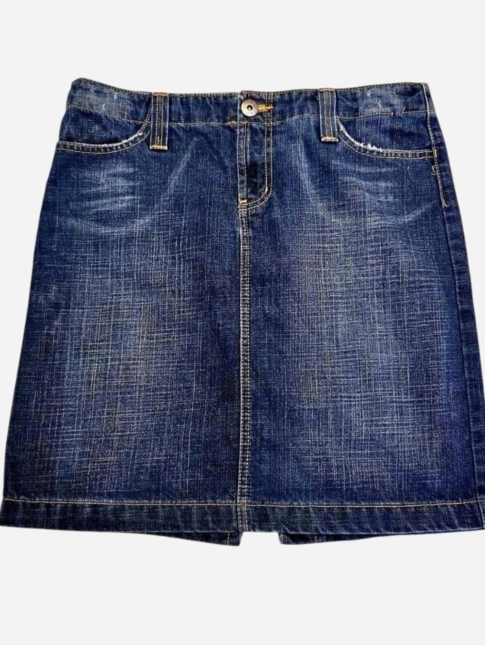 Vintage Y2K LEI Denim Cargo Skirt
